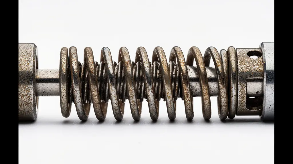 Dettaglio ravvicinato di meccanismi a molla di diverse trappole di qualità