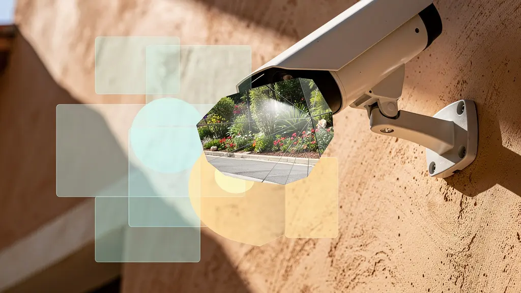 Interfaccia di configurazione mascheratura privacy su telecamera di sicurezza