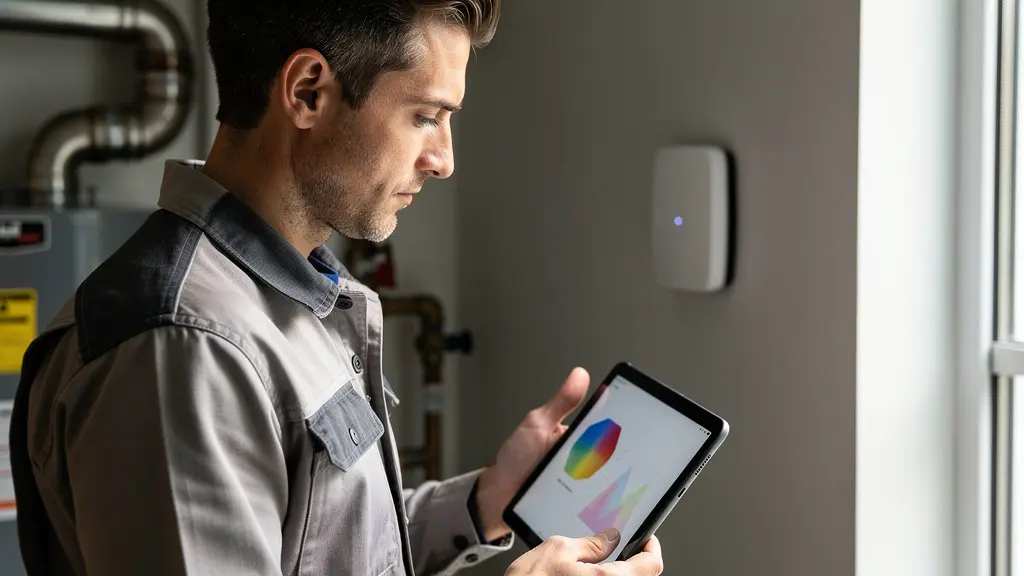 Sistema di trappole IoT installate in un locale tecnico condominiale con centralina di monitoraggio